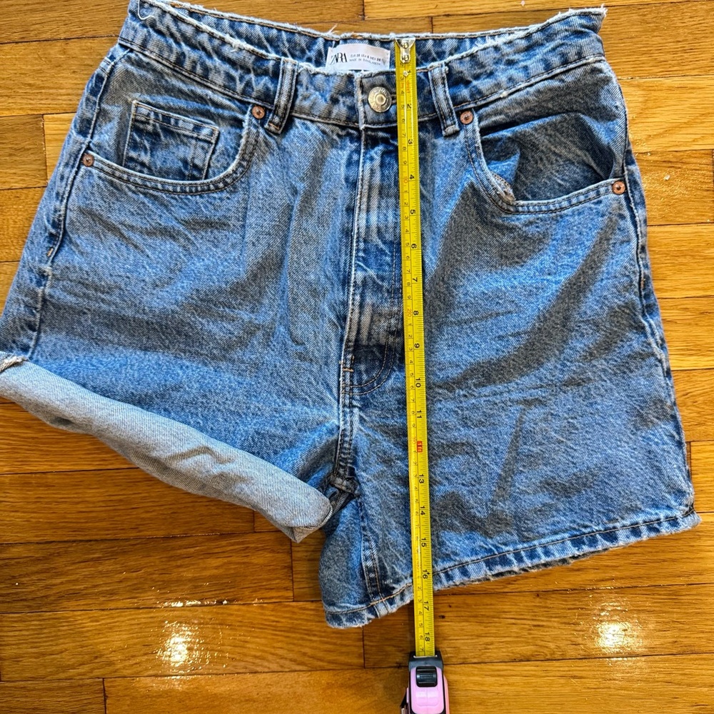 Zara Blue Jean Shorts